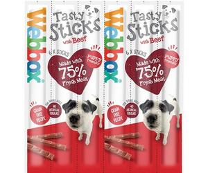 Webbox Delight Tasty Dog Sticks with Beef - 6 Sticks