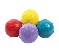Webbox Fun & Squeaky Balls (4 Pack) - Boredom Buster Dog Toys