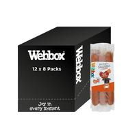 Webbox Hot Dog Sausages Dog Treats - Puppy Friendly, Individually Wrap