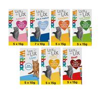 Webbox Lick e Lix 5pcs (5x15g) (Bulk Deal Case of 17) Variety Assorted Pack
