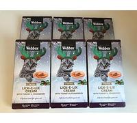 Webbox Lick-e-Lix Cream with Turkey and Cranberry 5 x 15g Sachets (Pack of 6)
