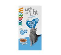 Webbox Lick-e-Lix Liver Cat Treats, 5 x 10g