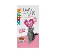 Webbox Lick-e-Lix Cat Treats - Salmon - 5 x 15g