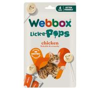 Webbox Lick-e-Pops Chicken 4 x 1.4g (5.6g)