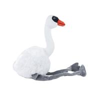 Webbox Lily Long Legs the Swan - Plush, Squeaky & Super Soft Dog Toy