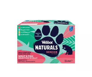 Webbox Nat Cat 7+ Mix Jel Pch 5x12x100g