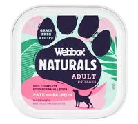 Webbox Nat Dog Adlt Salmon Pate 11x150g