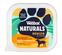 Webbox Nat Dog Sen Chk Pate 11x150g