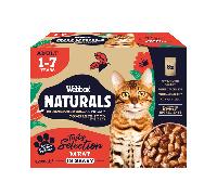 Webbox Naturals Meat in Gravy Selection Adult Wet Cat Food - 8 x 100g
