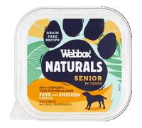 Webbox Naturals Paté with Chicken & Potato Senior 7+ Years 150g