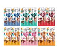 Webbox *NEW* 6 PACK MIXED CAT STICKS CAT KITTEN MEATY STICK TREAT COD DUCK BEEF