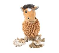 Webbox Peanut the Pony Cuddle Noodle Dog Toy - Plush, Squeaky & Super Soft