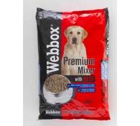 Webbox Premium Mixer Biscuit with Beef Dry Dog Food - 2kg