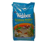 Webbox Rainbow Pellets Floating Fish Food For Koi & Pond Fish 10kg