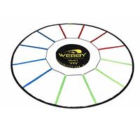 Webby React Agility Trainer - Circle Speed and Agility Ladder for High Intensity Reactive Footwork Drills and Skills - A Circular Piece of Reaction Training Equipment That Changes The Way You Move…
