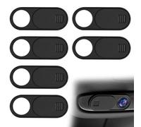 Webcam Cover - 6PCS Ultra Thin 0.7mm Camera Cover Slider, Privacy Webcam Blocker Compatible with Laptop PC MacBook iPad iPhone Smartphone, Phone Camera Cover for Secure Protection