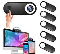 Webcam Cover Slide, Ultra Thin Round Hole Laptop Camera Cover Slide Blocker for Computer MacBook Pro iMac PC Tablet Notebook Surface Pro Echo Show Camera, Not Support Cell Phone