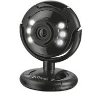 Webcam HD for PC Web Camera Trust Spotlight , Laptop - Black