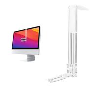 Webcam Mount for Monitor, 1/4" Screw - Universal Clip-On Holder for Logitech Brio, OBSBOT, Nexigo Webcams，Microsoft, New upgrade, width 3CM ，supports monitors 13-35 inches (0.2-0.98 inches thick)