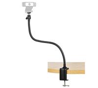 Webcam Stand - 25 inch Flexible Clamp Desk Mount Arm compatible with Logitech Webcam Streamcam C920s C920 C930e C922x C930 C922 C925e C615 Brio - AYIZON (Max load 0.5kg)