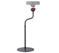 Webcam Stand with Gooseneck, 360° Swivel, 1/4 Ballhead for Logitech Webcams