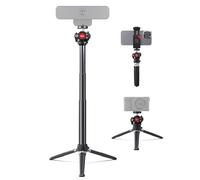 Webcam Tripod Stand, Height Extendable Tripod with 360° Swivel Balhead for Webcam/Camera/Phone, for NexiGo N60 Logitech Webcam C920 C922 C922x C925e C930 C930e C615 Brio 4K with 1/4" Thread