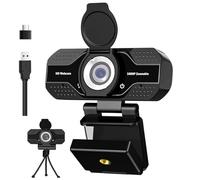 Webcam with Microphone for Desktop, 2021 Edition 1080P HD USB Computer Cameras with Privacy Shutter&Webcam Tripod, Mini USB Web Camera, for Streaming Online Class/ Zoom/ Skype/ Facetime/ Teams