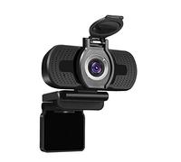 Webcam with Microphone with Privacy Cover,1080P Full HD Web Camera with Wide View for Live Broadcast,PC Laptop Desktop USB Webcams Computer Video Camera for USB Video Calling Recording Conferencing