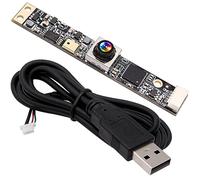Webcamera_usb 16mp Autofocus USB Camera Module with Microphone for Computer Mini Lightburn Camera Micro USB Security PC Camera CCTV Video Laser Engraver Webcam Board (68degree no distortion lens)