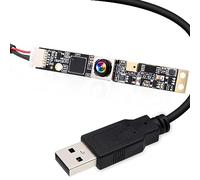 Webcamera_usb 16mp Autofocus USB Camera Module with Microphone for Computer Mini Lightburn Camera Micro USB Security PC Camera CCTV Video Laser Engraver Webcam Board (100degree no distortion lens)