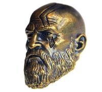 webead Knife Bead Paracord Beads Knife lanyard Bead EDC Charm Beard Bead for 550 Paracord DIY Paracord Accessories, copper, ST#89