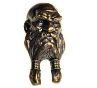 webead Knife Lanyard Paracord Beads The Bearded Old Man, Casted Copper Charm for EDC DIY Paracord Accessories Charms ST#99
