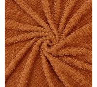 WEBEEDY 1 Yard Teddy Bear Fabric 152 cm Soft Faux Fur by The Yard Light Brown Polyester Plush Fabric for DIY Stuffed Animals Sewing Projects Teddy Bear Making,Christmas Winter Home Decor