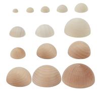 WEBEEDY 14 Sizes Wooden Clay Press Machine Half Round Pottery Molds Ceramic Top Tool Set for Handbuilding Slump Molds Ribs Trimming Home Art Studio Thanksgiving Christmas Unique Gifts