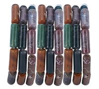 WEBEEDY 2 Strand Indian Agate Tube Beads Natural Stone Bead Crystal Long Cylinder Beads Loose Craft Bead for Jewelry Making Bracelets Necklace Earrings, Unique Gift, 4x13mm, About 56 Pcs