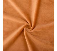 WEBEEDY 2 Yards Soft Plush Fabric by The Yard Brown Fleece Material 153cm Wide Thin Sheer Polyester for Sewing Projects Blanket Pillow Scarf Apparel Making Halloween Christmas Home Decor