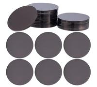 WEBEEDY 20 PCS Stainless Steel Challenge Coins Bulk 30mm Blank Coins for Laser Engraving Heavy Duty Challenge Coins for DIY Crafts Engraving Commemorative Collection Supplies Birthday Gift(Black)