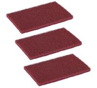WEBEEDY 3 Pcs Pottery Smoothing Pads Buffing Sponge Sandpaper for Smoothing Clay Bodies, Plastic Clay Finishing Cloths Sandpaper Pottery Polishing Tools for Ceramic DIY Craft, 19.5x12.7 cm