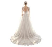 WEBEEDY 3m Wedding Veil Bridal Lace Edge Soft Tulle Veil with Comb Long Cathedral Veil for Women and Bride Hair Accessoies for Beach Church Wedding Reception Party Outdoor Garden Formal Event