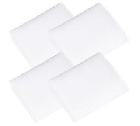 WEBEEDY 4 Pcs White Nylon Mesh Cloth Nylon Mesh Wet Felting Tool Supplies Reusable Needle Felting Mat Large Net Fabric Cloth for Home Decor Art Crafts Projects Christmas Home Decoration, 82x50 cm