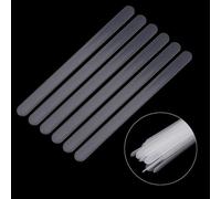 WEBEEDY 60 Pcs Clear Plastic Boning 1.5cm Wide Transparent Plastic Boning Corset Boning 20cm Multi-Function Boning Sticks for Corset Bra Underwire Wedding Dress Sewing Handmade Craft Supplies