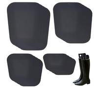 WEBEEDY 8 Pairs 4 Sizes Boot Shapers for Tall Boots, Reusable Boot Stand Up Inserts Support Tall Boots Inserts for Women Men to Keep Shape, 13.8/12.6/10.4/5.9 Inch Length (Black)