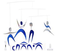 WEBEEDY DIY Hanging Mobile Kit for Adults Montessori Dancers Mobile Wind Chime Bell Mobile Kit Room Bed Decoration