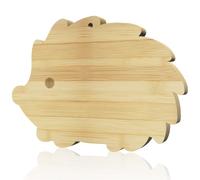 WEBEEDY Hedgehog Shaped Charcuterie Board for Kitchen Animal Wooden Cutting Board Serving Boards Tray for Cheese Meat Fruit Birthday Housewarming Decor Gift, 34x24x1.5 cm