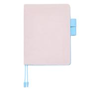 WEBEEDY Velvet Cover for A5 Notebooks Planners, Refillable Notebook Journal Cover Soft Book Cover Protector for Paperback Hardcover Travelers Journal Office Home Use Book Lovers Gift