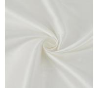 WEBEEDY White Matte Stretch Satin Fabric by the Yard, 150cm W x 1 Yard Polyester Fabric Dense Twill Texture Material for Wedding Dress Costumes Making Home Decor Craft Projects