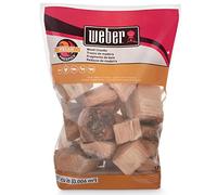 Weber 17137 Pecan Wood Chunks, 350 cu. in. (0.006 Cubic Meter), 4 lb