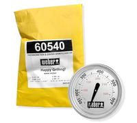 Weber 60540 Charcoal, Spirit, Q Grill Replacement Thermometer, 1-13/16" Diameter
