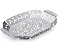 Premium Grilling Basket (Small), Silver One Size