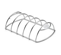 Weber Barbecue Grill Rib Cooking Support, Model 6605, Polished Stainless Steel